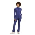 thumbnail image 4 of Reebok Women’s ‘Reflex’ High-Rise Flare Leggings with Pockets, 4 of 6
