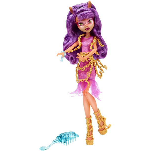 Monster High Haunted Getting Ghostly – Poupée Clawdeen Wolf