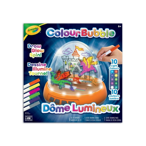 Crayola Colour Bubble, Colour on a light-up dome - Walmart.ca