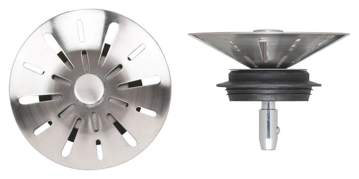 Elkay Stainless Steel Strainer In The Kitchen Sink