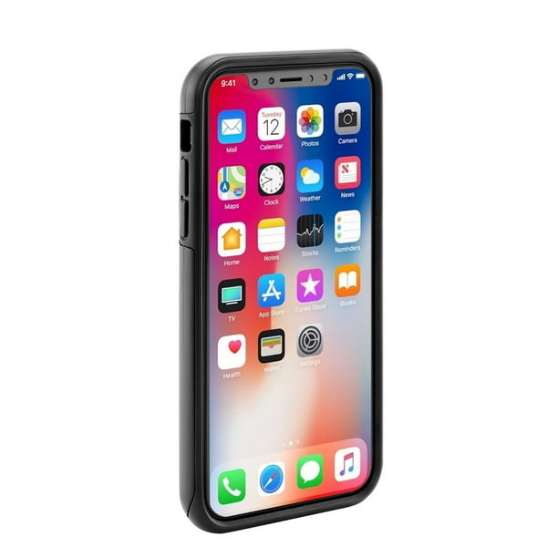 blackweb ™ Dual Layer iPhone X/Xs Case (Black) Walmart.ca