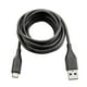 Câble de charge et de synchronisation USB-A vers USB-C 2.0 de 3 m (Noir) ONN ™ – image 1 sur 2