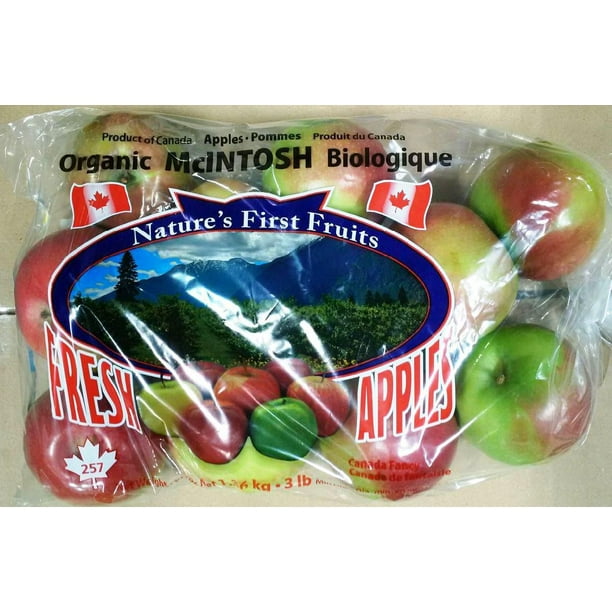 Organic McIntosh Apples Nature's First Fruit Walmart.ca