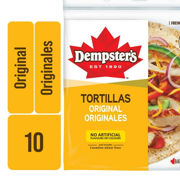 Dempster’s Original Large Tortillas, 610 g