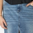 thumbnail image 5 of Devoted Women’s Plus size midi denim skirt, 5 of 5
