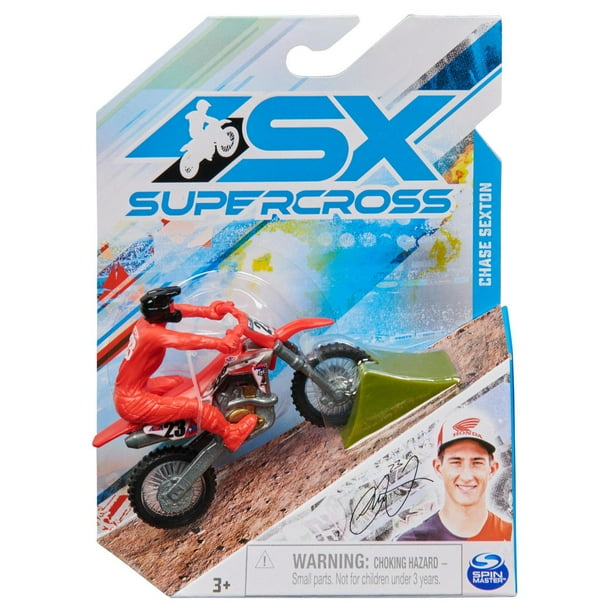 Supercross, Authentic Chase Sexton 1:24 Scale Die-Cast Motorcycle with ...