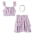 thumbnail image 2 of Ensemble 3 pièces avec haut et jupe Btween pour filles, 2 of 2