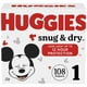Huggies Snug & Dry Baby Diapers, Giga Pack, Sizes: 1-6 | 108-54 Count - image 1 of 9