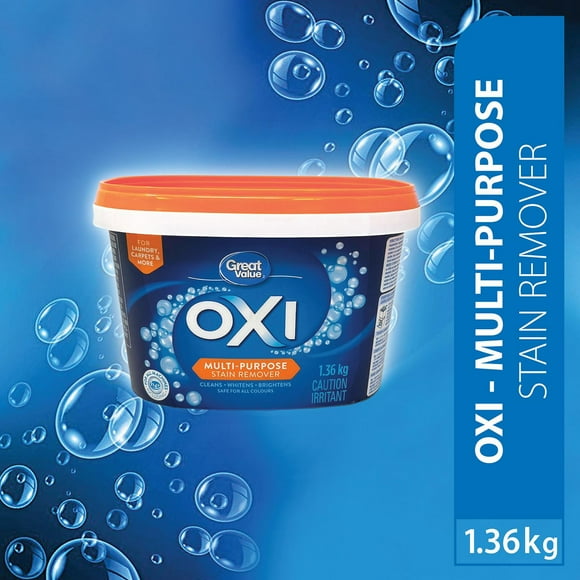 Great Value Multi-Purpose OXI Stain Remover, 1.36 Kg