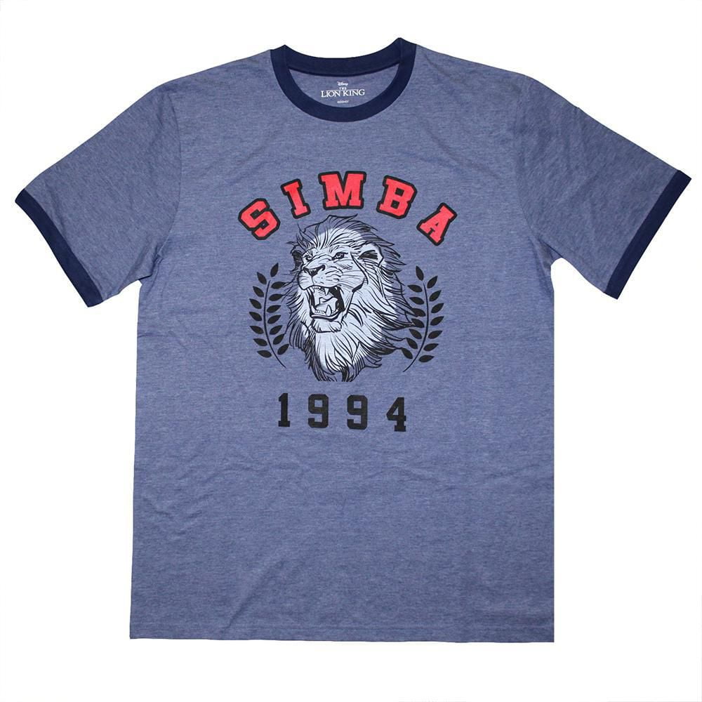 T-Shirt à imprimé Simba de Lion King pour hommes