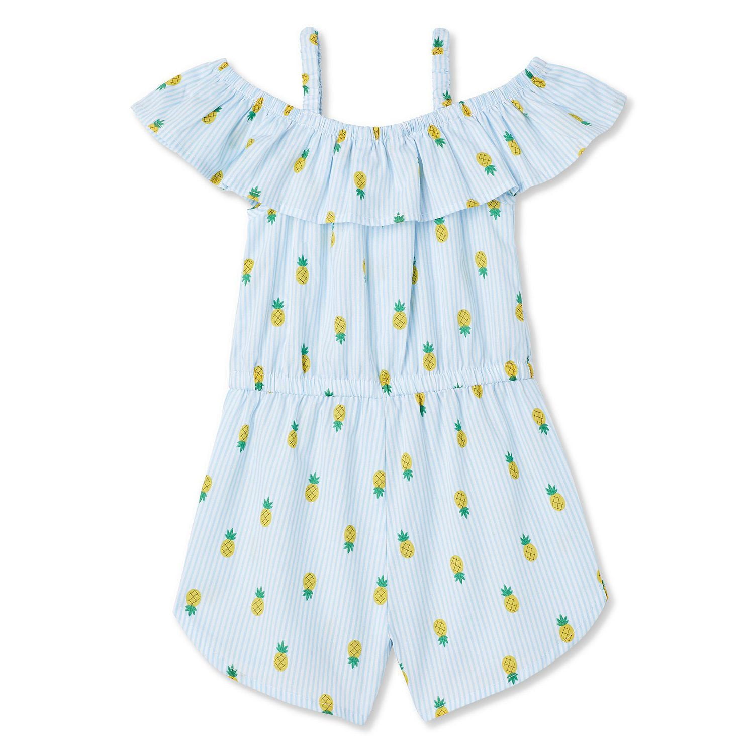 George Baby Girls' Off-The-Shoulder Ruffle Romper