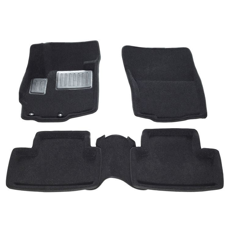 FINDWAY 3D Floor Mats for 20112017 Mitsubishi Rvr (43060BB) Black