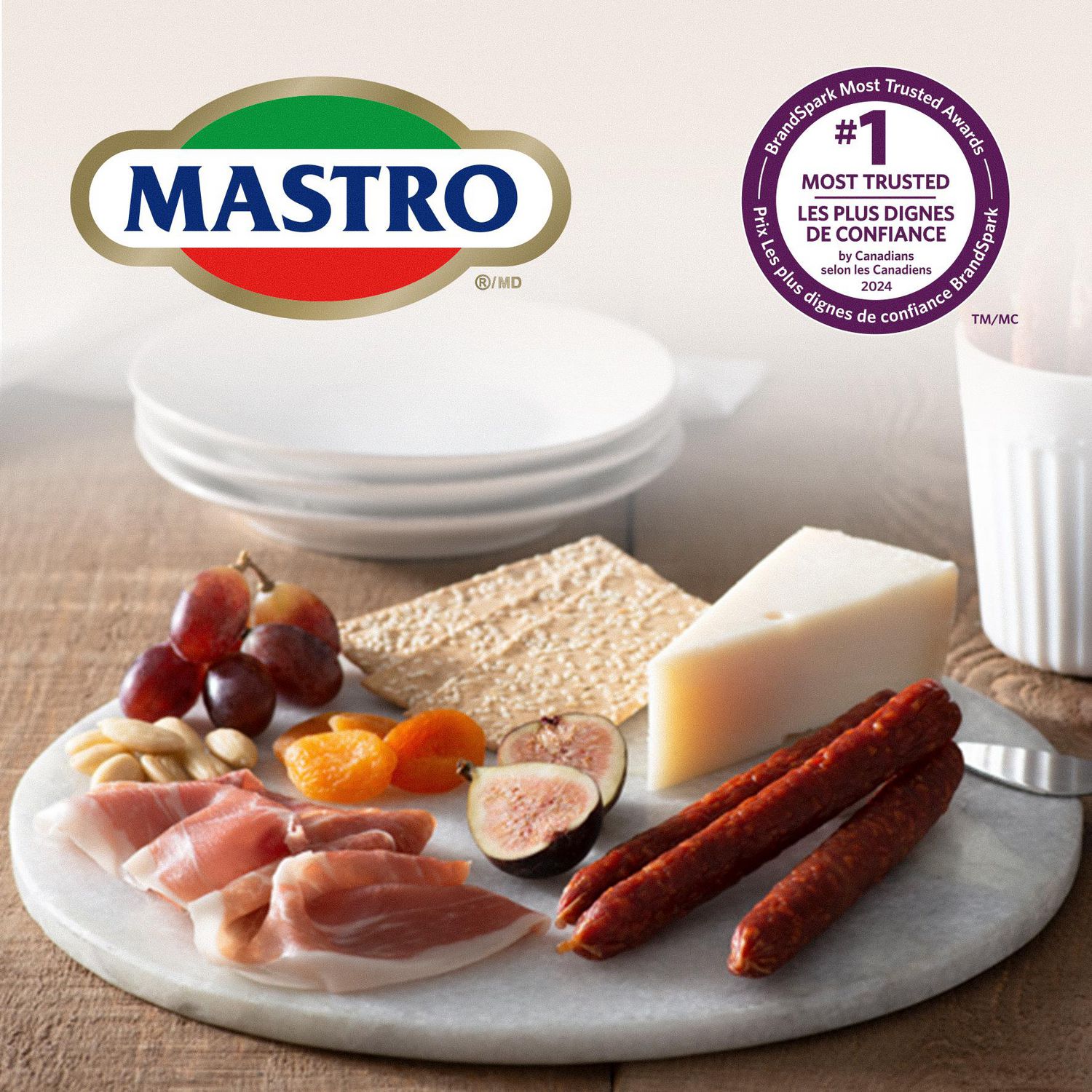 thumbnail image 3 of Mastro® Mild Salami, 375g, Dry-Cured Salami Sticks, Lactose & Gluten Free<br>375g, 3 of 5