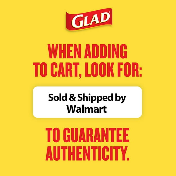 Glad® Black Garbage Bags, Extra-Large 135 Litres, 50 Trash Bags, Glad  Canada