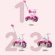 smarTrike Lollipop 3-in-1 Trike - Rose Pédales verrouillables – image 2 sur 8