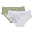 thumbnail image 1 of No Boundaries Women's Lace Hipster 2-Pack, 1 of 1