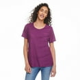 thumbnail image 1 of Penmans Women's Textured Jacquard Knit Tee, 1 of 6