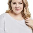 thumbnail image 4 of George Plus Women's Tie-Front Pajama Top, 4 of 6