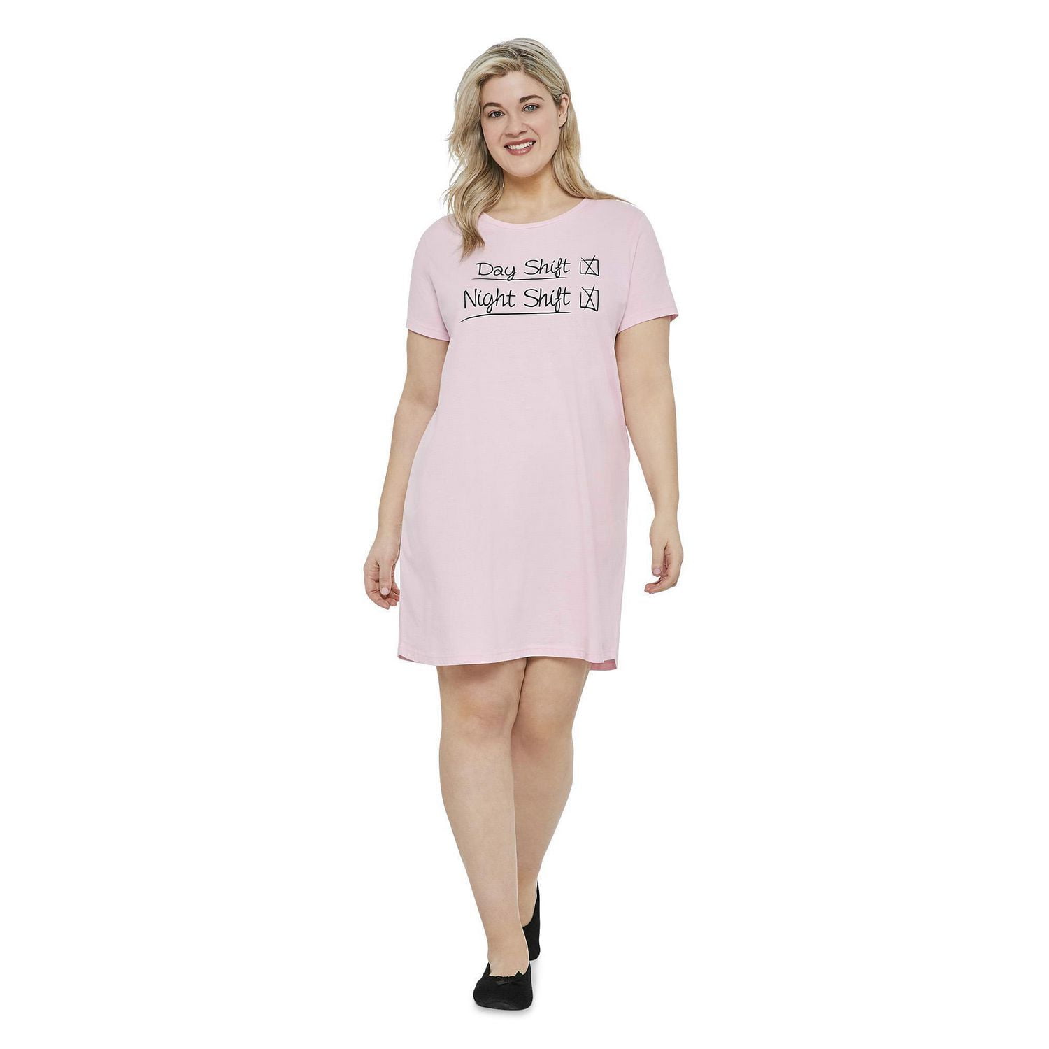 Chemise de nuit avec masque George Plus pour femmes