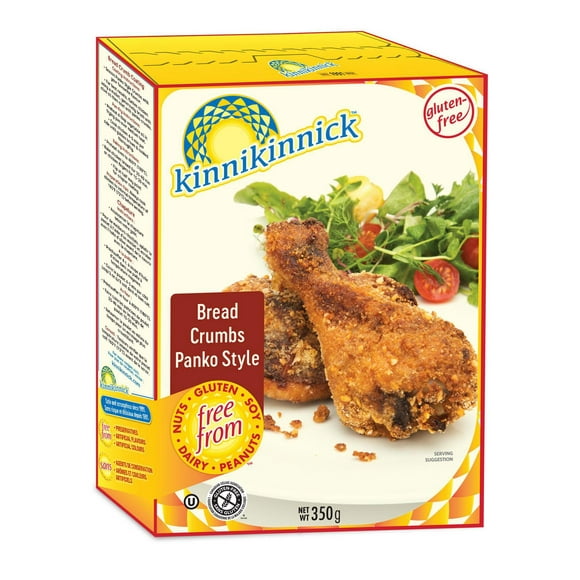 Kinnikinnick Gluten Free Panko Style Bread Crumbs