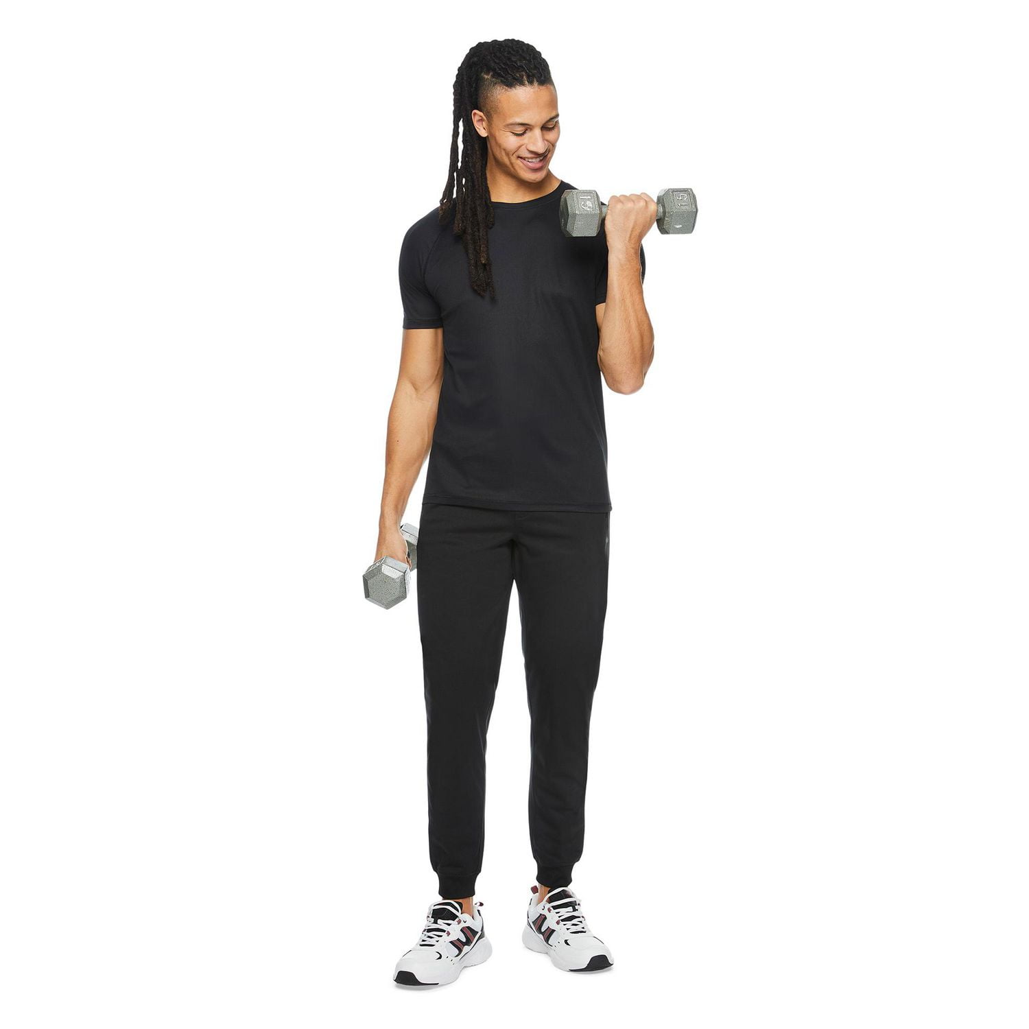 Athletic Works Men's Relaxed Fit Tee, Sizes S-2XL