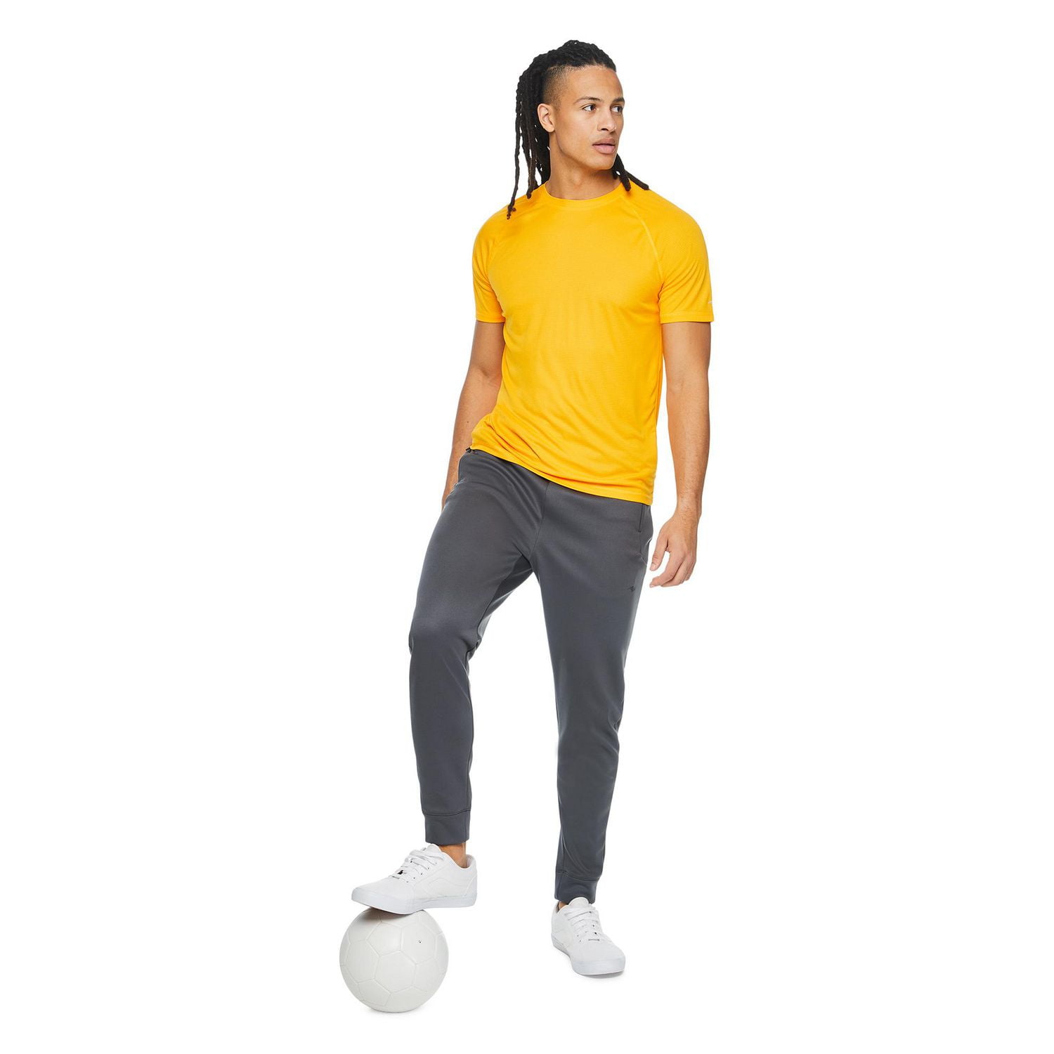 T-shirt à coupe décontractée Athletic Works pour hommes Tailles P-2XL
