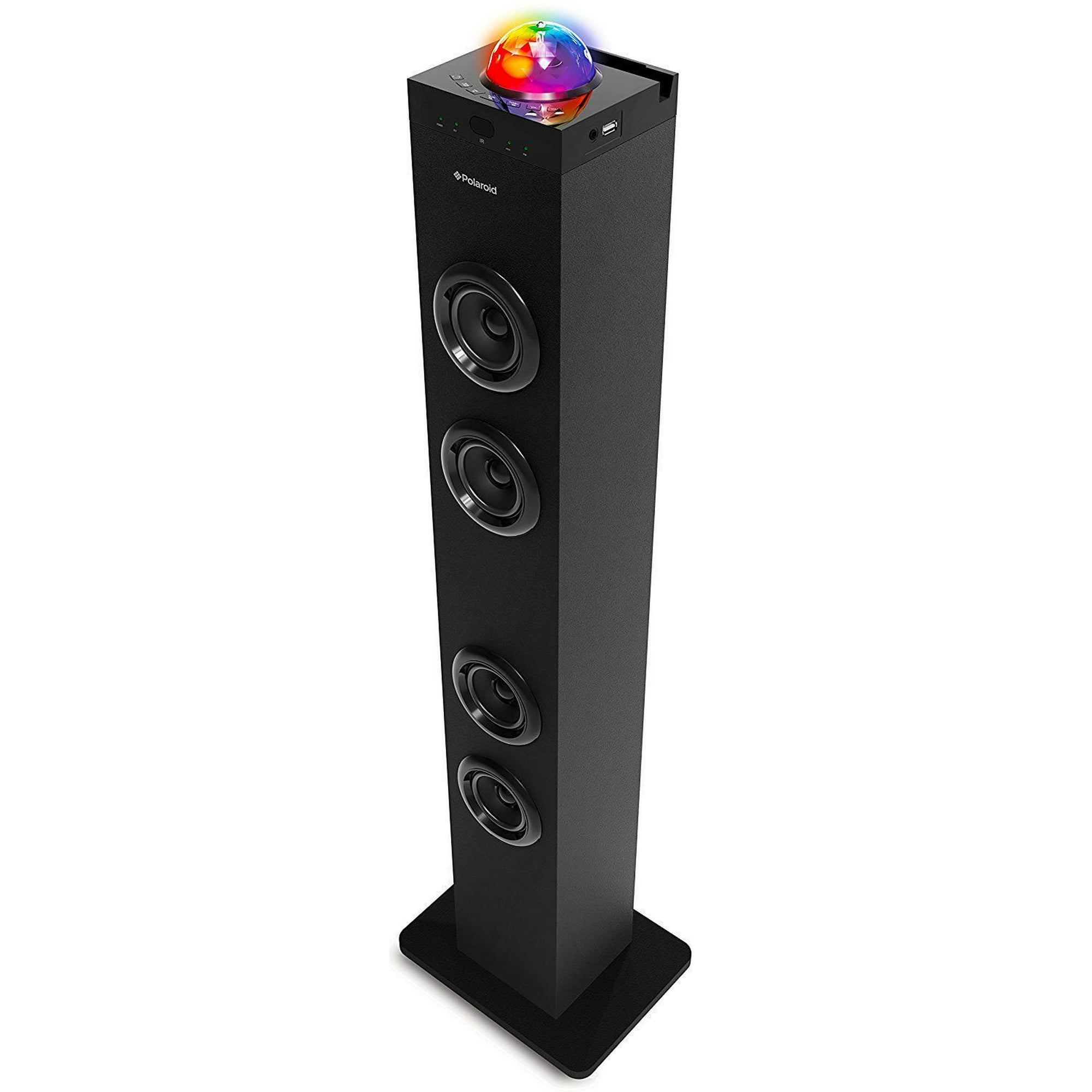 Portable Bluetooth Bluetooth Tower Speaker With Disco Ball