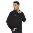thumbnail image 2 of George Men's Sherpa Lined Trucker Denim Jacket, 2 of 6