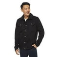 thumbnail image 1 of George Men's Sherpa Lined Trucker Denim Jacket, 1 of 6