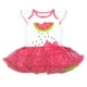Robe tutu inspiré de melon d'eau de Baby Glam pour petites filles – image 1 sur 1