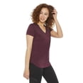 thumbnail image 2 of Athletic Works Women's Basic V-Neck T-Shirt, 2 of 6