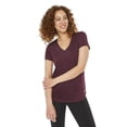 thumbnail image 1 of Athletic Works Women's Basic V-Neck T-Shirt, 1 of 6