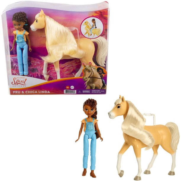 Coffret Apo et son cheval Chicalinda SPIRIT : le coffret à Prix