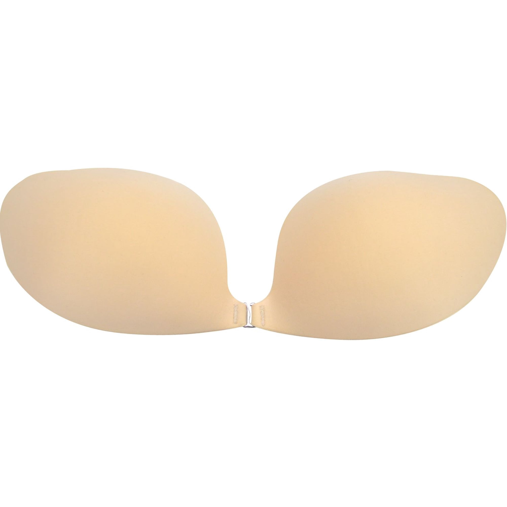 Coques De Soutien-Gorge Adhésives Naf Naf - Taille 36 Beige - Silicone - Neuves Avec Étiquettes