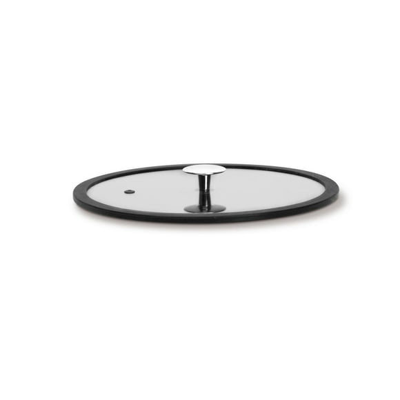 TVS Maestrale 9.5" Flat Glass Lid with Silicon Rim