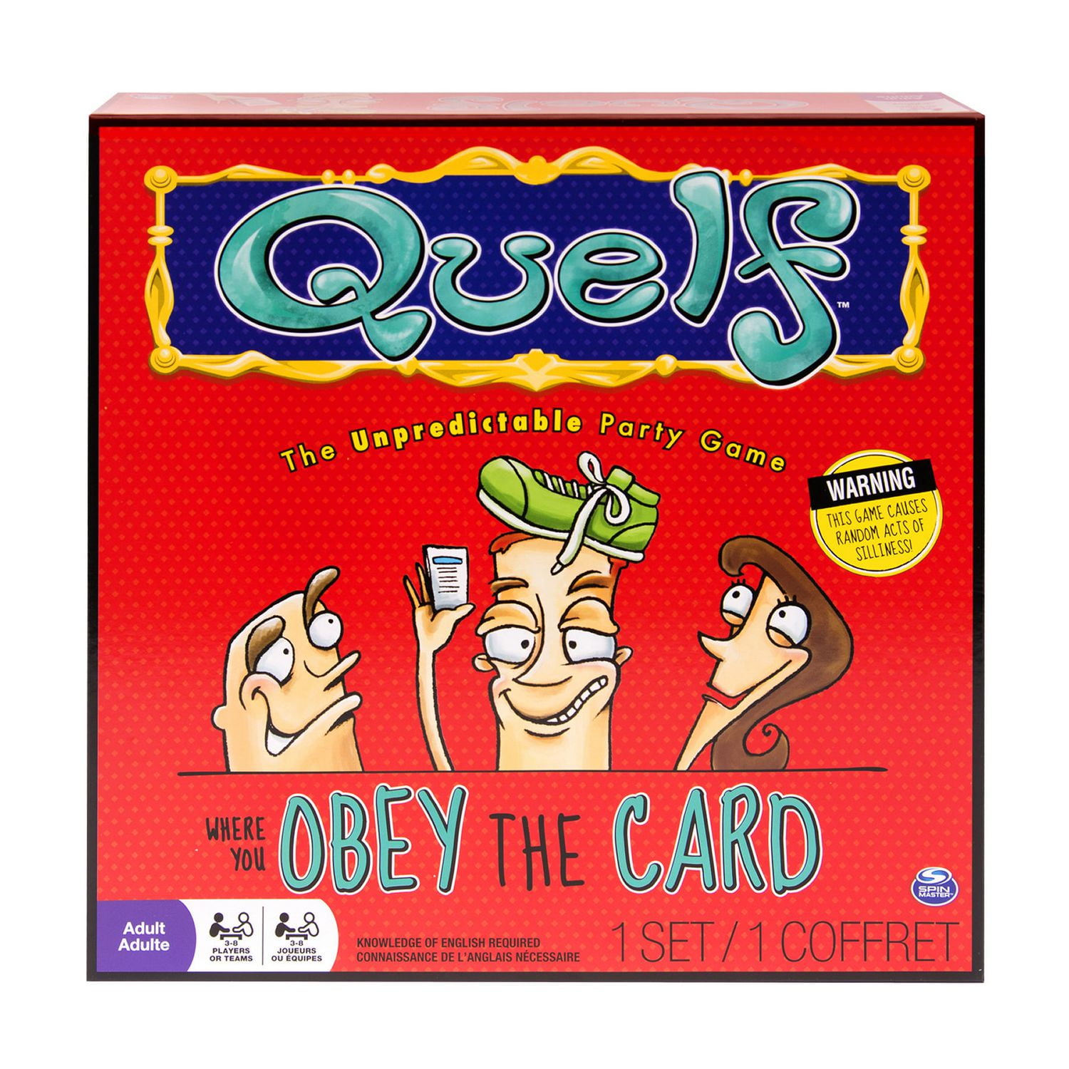 Spin Master Games Quelf Board Game | Walmart Canada