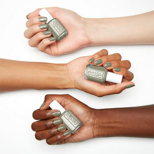 essie nail polish, vegan, glossy shine finish, salon quality formula,  blanc, white, 13.5ml, vegan nail polish 