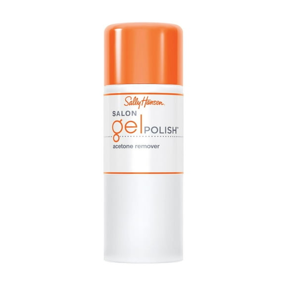 Sally Hansen Salon Gel Polish™ Acetone Remover , erases salon gel polish easily and quickly, rejuvenates cuticles with nourishing emollient, Acetone Remover