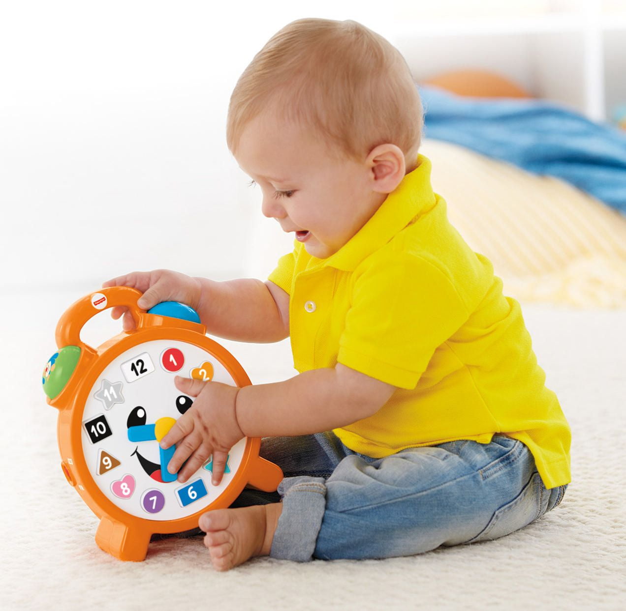 Fisher price best sale clock toy