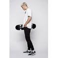 thumbnail image 2 of Jeaniologie ™ Men's 5-pocket Classic Cuffed Jogger- Black, 2 of 7