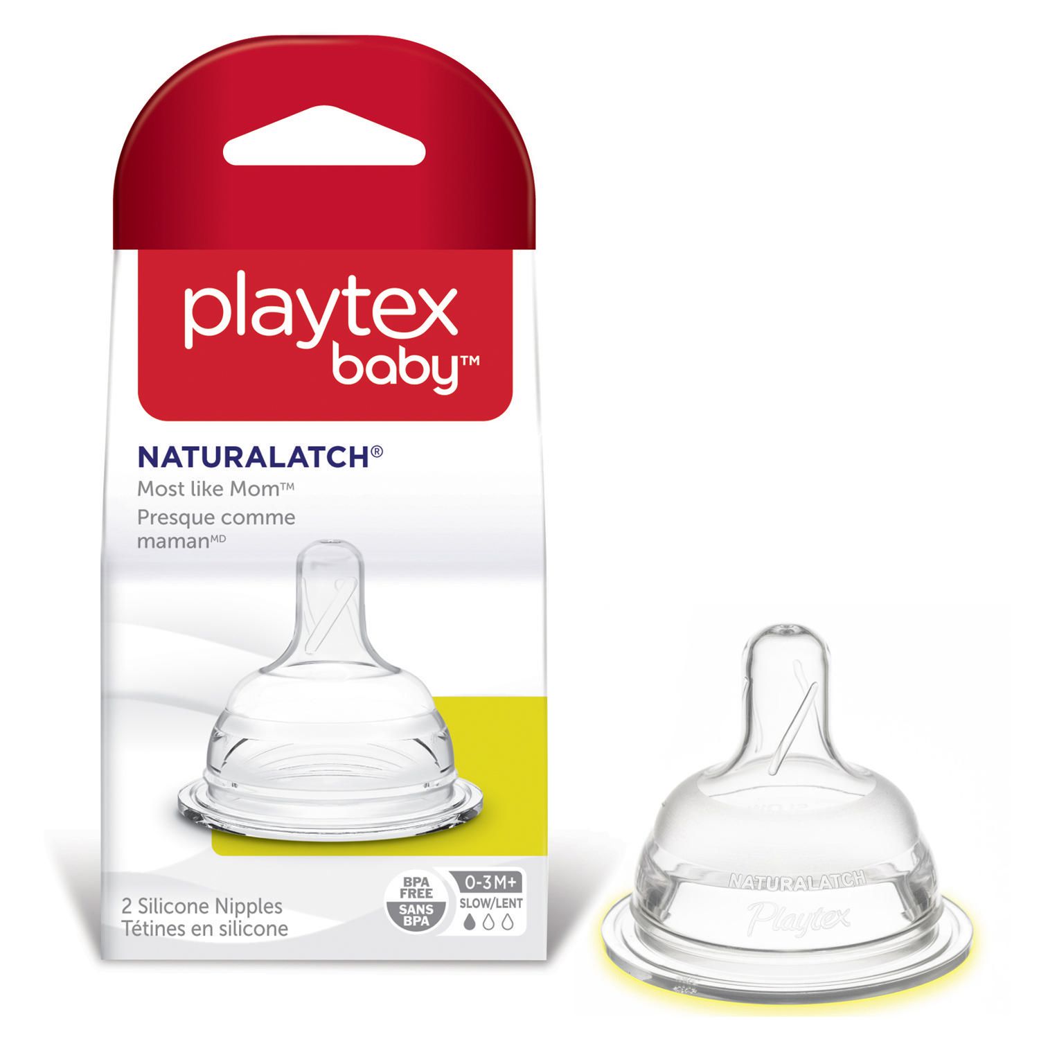 MONTHS FAST FLOW NEW 6 PLAYTEX NATURALATCH SILICONE BABY BOTTLE NIPPLES 3-6 