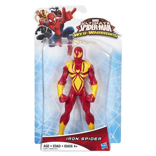 Marvel Ultimate Spider-Man Web Warriors - Figurine de base Iron Spider