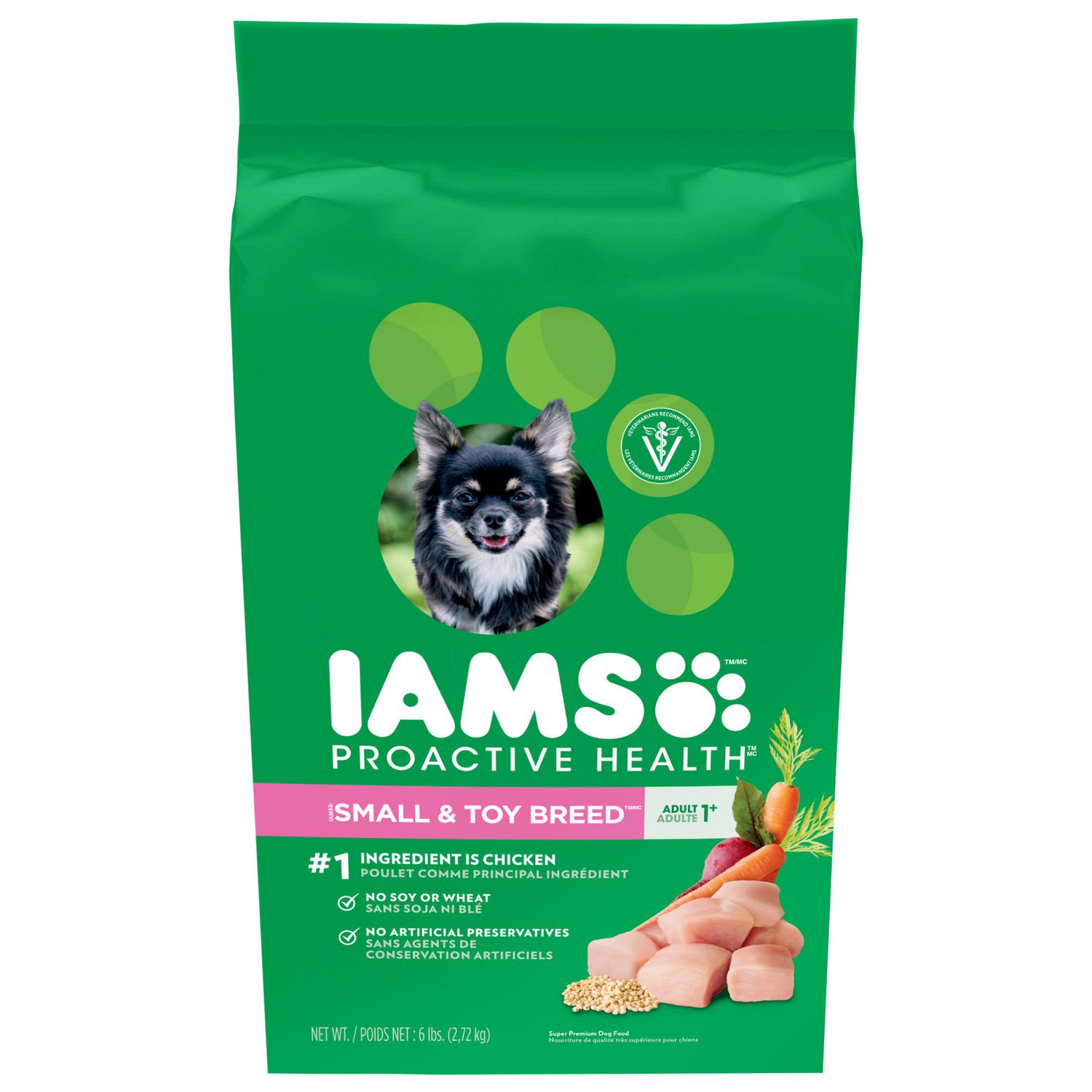 Iams Proactive Health Small & Toy Breed Dry Dog Food Walmart Canada