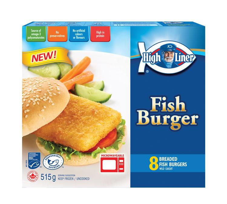 High Liner Breaded Fish Burger Walmart Canada