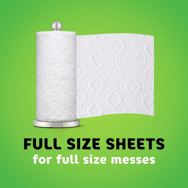 Bounty Select-A-Size Paper Towels, White, 6 Big Rolls 