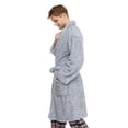 thumbnail image 2 of George Men's Fleece Robe, 2 of 6