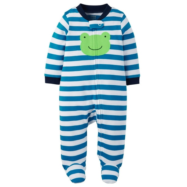Tenue pyjama-grenouillère Child of Mine made by Carter’s pour nouveau-né garçons - Grenouille