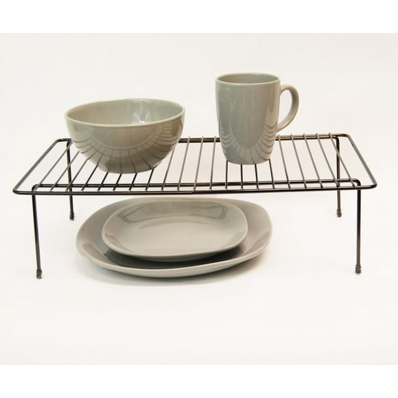 Mainstays Large Kitchen Shelf, Black Chrome, Large Kitchen Shelf