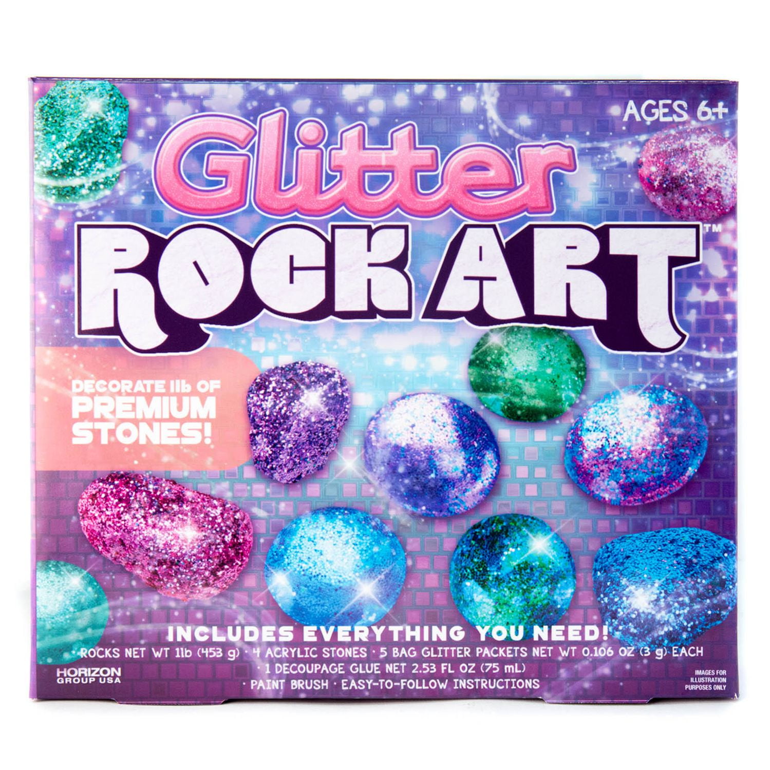 Glitter Rock Art Walmart Canada