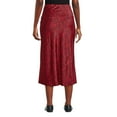 thumbnail image 3 of George Women's Midi Satin Skirt, 3 of 6